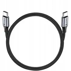Izoksis 18927 USB Type-C PD kábel, 2m fekete