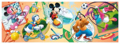 DINO Puzzle Mickey és barátai sportolnak 150 darab panorámakép