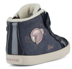 Geox Lány bélelt magasszárú sportcipő Gisli B261MB 0AJ02 C0965, 20, sötétkék