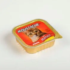 MOUSTACHE Cat Pate marha 100g felnőtt macskák számára