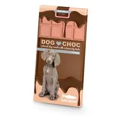 Duvo+ DOG CHOC Salmon 100g cukormentes kutyacsoki lazacos vitaminokkal