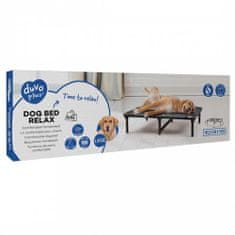 Duvo+ Relaxációs nyugágy kutyáknak 102,5x68x19cm szürke