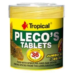 TROPICAL Pleco's Tablets 50ml/30g 11db tablettás haltáp algaevők számára