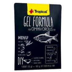 TROPICAL Gel Formula for Omnivorous Fish 1000ml 3x35g zselé állagú haltáp mindenevő halaknak