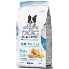 Monge SPECIAL DOG EXCELLENCE MEDIUM ADULT Chicken 3kg 28/18 szuperprémium kutyatáp