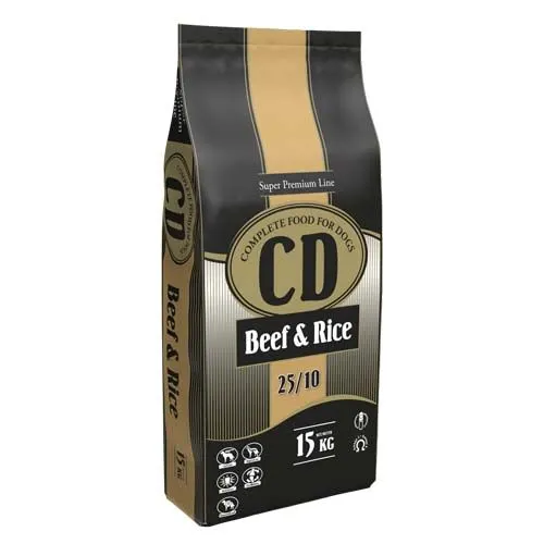 DELIKAN CD Beef and Rice 25/10 15kg