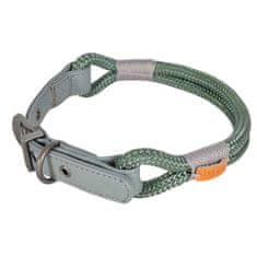 Zolux HYDEPARK állítható nyakörv fonott kötélből 0,6CM / 40CM zöld