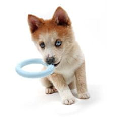 EBI PETIT LOLA Rágóka kölyök és felnőtt kistestű kutyák számára kék karika 10x10cm