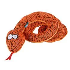 EBI COOCKOO Reggie sípoló játék - kígyó 140x10x10cm narancssárga