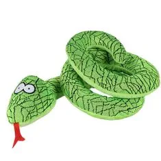 EBI COOCKOO Reggie sípoló játék - kígyó 140x10x10cm zöld