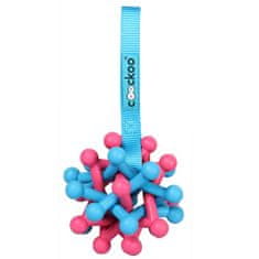 EBI COOCKOO ZANE gumi játék 20x9,5x9,5cm kék/rózsaszín