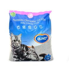 Duvo+ Magas nedvszívó képességű alom macskáknak 15kg babapúder illattal