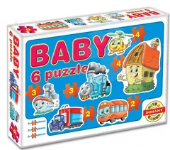 DOHANY Baby puzzle Transport 6in1 (2-4 darab)