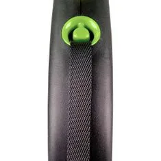 Flexi Black Design M szalag 5m zöld 25 kg-ig
