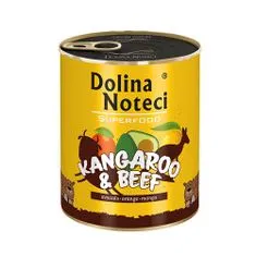 DOLINA NOTECI SUPERFOOD 800g kenguru és marhahús kutyáknak 80% hús