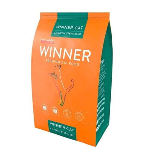 WINNER PREMIUM WINNER Cat Adult Sterilised Chicken 10kg prémium táp ivartalanított macskáknak