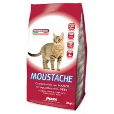 MOUSTACHE Croquettes 26/11 2kg száraz táp felnőtt macskák marhahússal