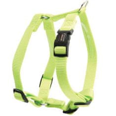 Zolux állítható kutyahám oldalsó csattal zöld 1CM (nyak 25,5-39,5cm / mellkas 22,5-37cm)