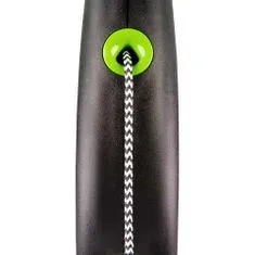 Flexi Black Design M zsinór 5m zöld 20 kg-ig