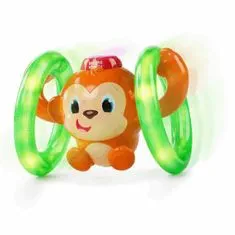 Bright Starts LLB Roll & Glow világító zenélő majom játék 6-36m