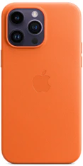 Apple iPhone 14 Pro Max Leather Case with MagSafe - Orange, MPPR3ZM/A