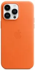 Apple iPhone 14 Pro Max Leather Case with MagSafe - Orange, MPPR3ZM/A