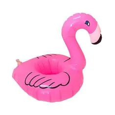 Northix Felfújható bögretartó - Flamingó 