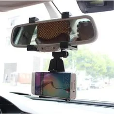 Northix Mobiltartó visszapillantó tükör rögzítéssel az autóhoz 
