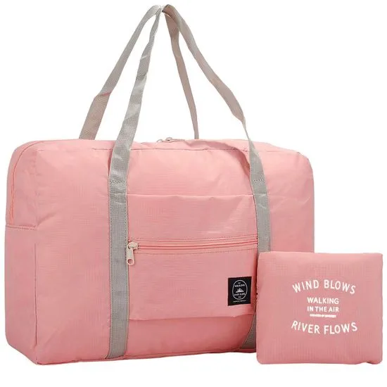 Northix Összecsukható táska - rózsaszín