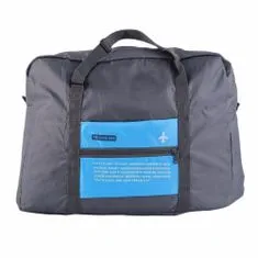 Northix Összehajtható táska tárolótáskával - kék 