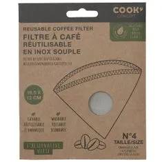 Northix Újrafelhasználható kávészűrő - rozsdamentes acél 