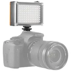 Northix Hordozható LED kameralámpa 2x színszűrővel