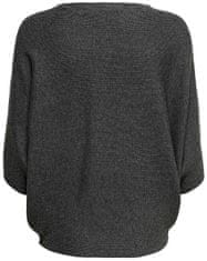 Jacqueline de Yong Női pulóver JDYNEW Regular Fit 15181237 Dark Grey Melange MELANGE (Méret XS)