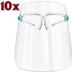 IZMAEL 10x Védőpajzs szemüveggel
