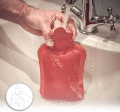 SOXO® Termofor Forró vizes palack fedelben SOXO Bear 1,8l