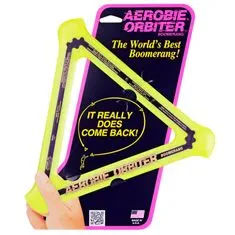 Aerobie Boomerang Orbiter - sárga