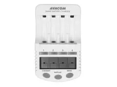 Avacom JVL-505 intelligens akkumulátortöltő (AA, AAA)