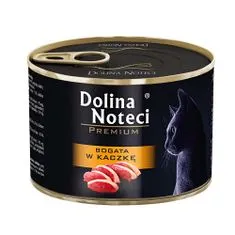 DOLINA NOTECI PREMIUM 185g kacsában gazdag macskatáp
