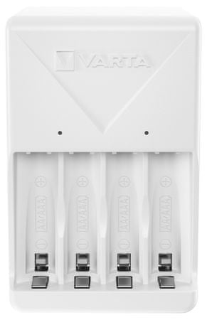 VARTA Plug Charger buborékfóliás akkumulátortöltő nagy teljesítményű biztonsági funkciók minőségi design