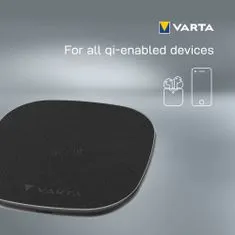 Varta Vezeték nélküli töltő Wireless Charger Pro, 15W, fekete 57905101111