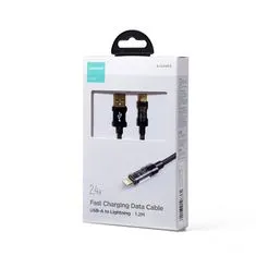 Joyroom Fast Charging kábel USB-C / Lightning 20W PD 1.2m, fekete