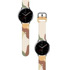 TKG Samsung Galaxy Watch 5 / 5 Pro (40 / 44 / 45 mm) okosóra szíj - Strap Moro color 16 színes szilikon szíj (szíj szélesség: 20 mm)