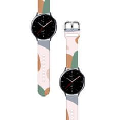 TKG Huawei Watch GT 3 (42 mm) okosóra szíj - Strap Moro color 11 színes szilikon szíj (szíj szélesség: 20 mm)