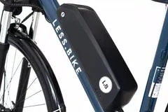 Elektromos kerékpár LESS.BIKE | Urban explorer HF 4.0 | 20'’, 20, szürke/kék