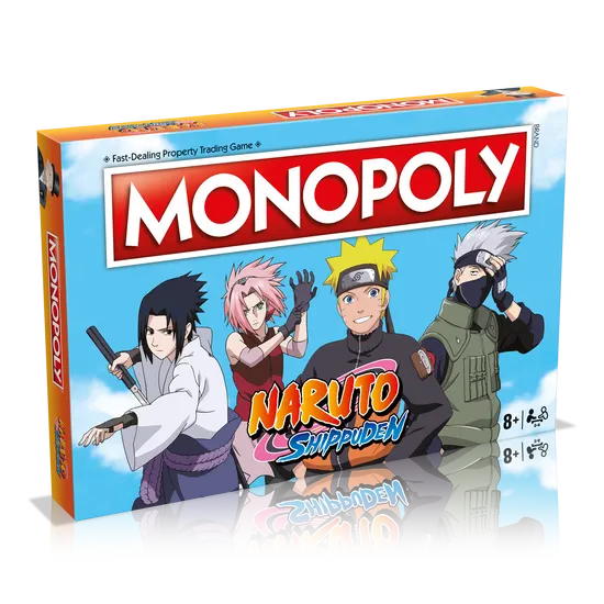 Winning Moves MONOPOLY Naruto Angol változat