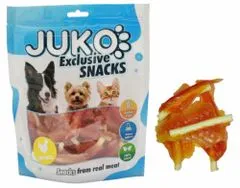 Juko Snacks Csirke szárított csirke kalciummal lágy csonttal 250 g
