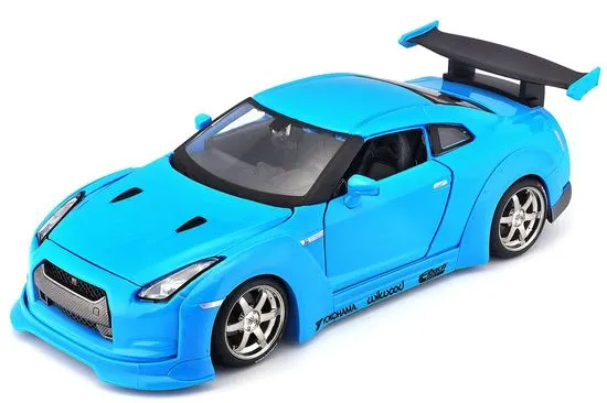 Maisto Nissan GT-R - kék