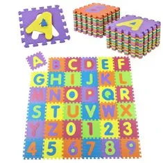 Juskys Gyermek puzzle 36 darabos A-tól Z-ig és 0-tól 9-ig