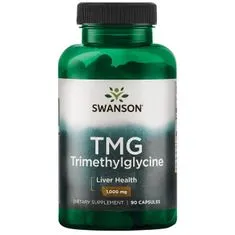 Swanson TMG (trimetilglicin), 1000 mg, 90 kapszula