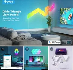 Govee Glide Triangle LED Smart - 10db